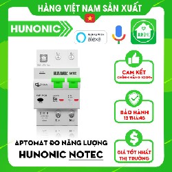 APTOMAT ĐIỀU KHIỂN TỪ XA, ĐO NĂNG LƯỢNG THÔNG MINH HUNONIC NOTEC 11055