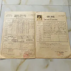 Bộ thành tích biểu xưa của nam và nữ sinh trường Trung học Bến Tranh  1013220