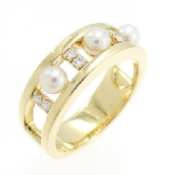 Nhẫn ngọc trai Akoya Mikimoto