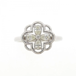 【Sản phẩm mới】Nhẫn kim cương PT900 hình hoa 0.23CT 669383