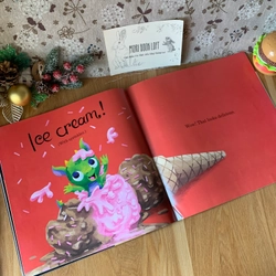 Sách tranh There's a Dragon in Your Book, Used, Picture Book For Kids 442996