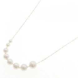 K18YG Ngọc trai Akoya Dây chuyền - Hàng hiệu Chính hãng 860856