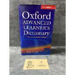 Oxford advanced learner’s Dictionary- International Student’s edition (7th Edition) - Sách mới 85%,có kèm CD Sách học ngoại ngữ khác STB0302 Rebooks.vn