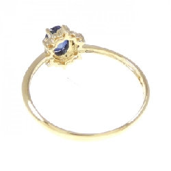 Nhẫn Sapphire K18YG 0.51CT 669042