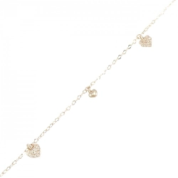 585PG Heart Cubic Anklet - Hàng hiệu Authentic