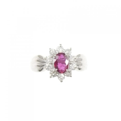 Nhẫn Ruby PT900 0.38CT - Hàng hiệu Chính hãng 853985