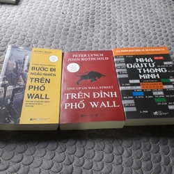 BỘ 3 CUỐN : NHÀ ĐẦU TƯ THÔNG MINH + ĐÁNH BẠI PHỐ WALL + BƯỚC ĐI NGẪU NHIÊN TRÊN PHỐ WALL 317370
