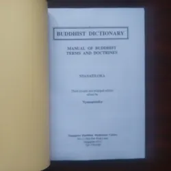 [Sách Phật Giáo] Từ Điển Thuật Ngữ Phật Học Tiếng Anh - Pali (Nyanatiloka) - Remake  1002097