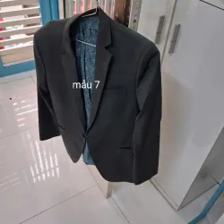 Áo vest nam cổ trang trọng phối túi bên áo màu xám, đen, xanh bộ 3 mẫu 798980