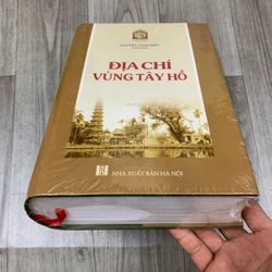 Địa chí vùng tây hồ. 1b1 518481