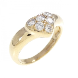 Nhẫn Pave Heart Tiffany - Hàng hiệu Authentic