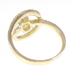 Nhẫn kim cương K18YG 0.579CT 672804