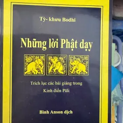 SÁCH NHỮNG LỜI PHẬT DẠY - BÌNH ANSON 100K 1038241