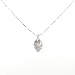 K18WG Dây chuyền kim cương 0.209CT - Hàng hiệu Chính hãng