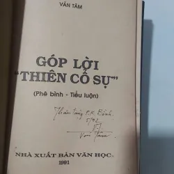 Góp lời thiên cổ sự của Văn Tâm 931003