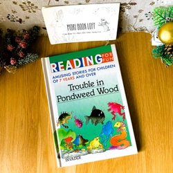 Sách tiếng anh tập đọc Trouble in Pondweed Wood, Used, bìa cứng, dành cho trẻ 8+