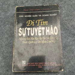 ĐI TÌM SỰ TUYỆT HẢO