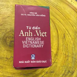 BOXSET  TỪ ĐIỂN ANH - VIỆT ENGLISH- VIETNAMESE DICTIONARY  701224