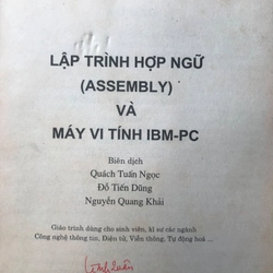 GIÁO TRÌNH LẬP TRÌNH HỢP NGỮ(ASSEMBLY) 460125