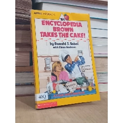 ENCYCLOPEDIA BROWN TAKES THE CAKE - Donald J. Sobol, Glenn Andrews