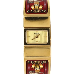 Hermès Roca Enamel GP LO1.201 GP Quartz - Hàng hiệu Authentic