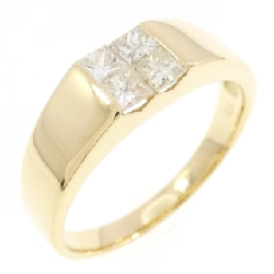 Nhẫn kim cương K18YG 0.70CT - Hàng hiệu chính hãng