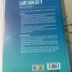 Sách Giáo Trình Luật Dân Sự 1 - Trường đại học Luật, Đại học quốc gia Hà Nội mới 90% 756959