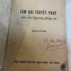TÁM BÀI THUYẾT PHÁP CỦA ẤN QUANG PHÁP SƯ - ĐỒ NAM 778636