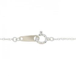 K18WG Dây chuyền kim cương - Hàng hiệu Chính hãng 867685