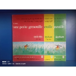(Sách cũ SCGR) Giáo trình tiếng Pháp dành cho các lớp 1 song ngữ (Bộ 3 cuốn) VAVO-K2SD2-15 - Blogmeo090426