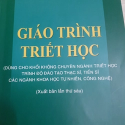 GIÁO TRÌNH TRIẾT HỌC  325052