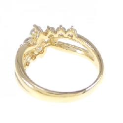 Nhẫn kim cương hoa K18YG 0.75CT 669239