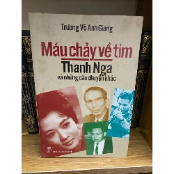 Máu chảy về tim,Thanh Nga và những chuyện khác - Trương Võ Anh Giang (sách giấy có ố cạnh) Sách Danh nhân STB0302