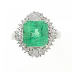 Nhẫn Emerald PT900 3.23CT - Hàng hiệu Chính hãng 848841