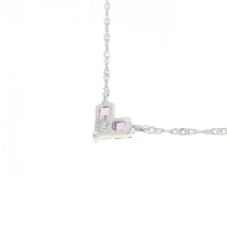 K18WG Dây chuyền hình trái tim Sapphire 0.30CT - Hàng hiệu Chính hãng 867772