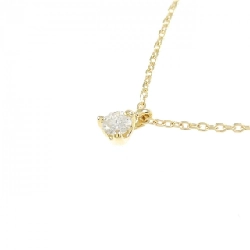 K18YG Solitaire Dây chuyền kim cương 0.07CT - Hàng hiệu Chính hãng 861014