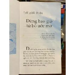 Hạt giống tâm hồn: Đừng bao giờ từ bỏ ước mơ — (NXB Trẻ)
