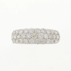 Nhẫn kim cương Pavé K18WG 1.00CT - Hàng hiệu Chính hãng 854009