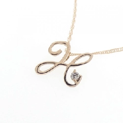 K18PG Dây chuyền kim cương 0.02CT - Hàng hiệu Chính hãng 857474