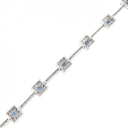 K18WG Sapphire Bracelet 1.34CT - Hàng hiệu Authentic 873752