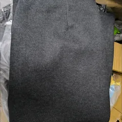 Chân váy dáng chữ A cho nữ, thanh lịch, cạp cao, xẻ tà sau, dài qua gối 740143