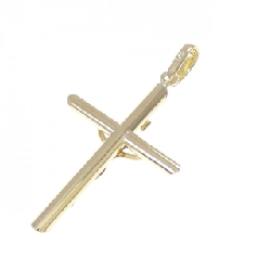 K18YG Mặt dây chuyền hình chữ thập - Hàng hiệu Chính hãng 869574