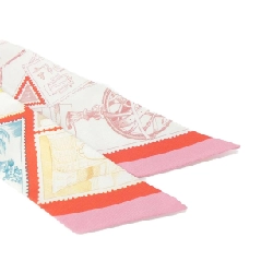 【Sản phẩm chưa sử dụng】Hermès LA PHILATELISTE DU FAUBOURG Twilly 064205S khăn quàng 624234