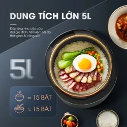 Nồi áp suất đa năng KALITE KPC5001, Dung tích vừa, tiện lợi, mới 100% 701521