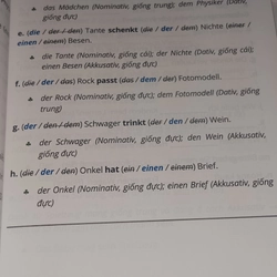 BÀI TẬP NGỮ PHÁP TIẾNG ĐỨC có giải thích đáp án 272464