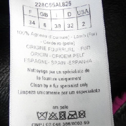 【Mã giảm giá】Áo khoác lông cừu CHRISTIAN DIOR 643351