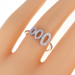 Nhẫn kim cương 750WG 0.10CT - Hàng hiệu Authentic 855998