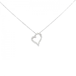 Dây chuyền kim cương hình trái tim PT900/PT850 0.30CT - Hàng hiệu Chính hãng