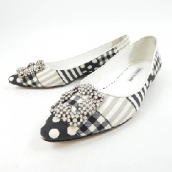 【Mã giảm giá】Giày bệt MANOLO BLAHNIK 662611