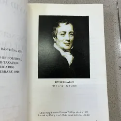 NHỮNG NGUYÊN LÝ CỦA KINH TẾ CHÍNH TRỊ HỌC VÀ THUẾ KHOÁ - DAVID RICARDO 753306